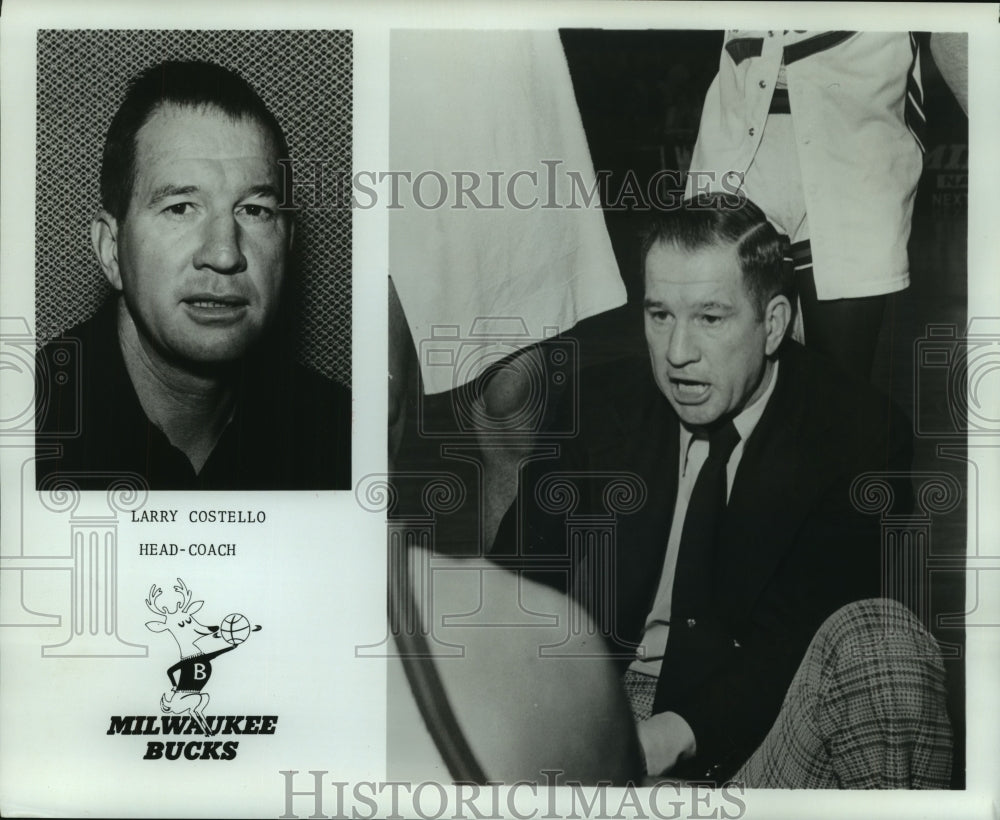 1977 Larry Costello, head coach of the Milwaukee Bucks. - Historic Images