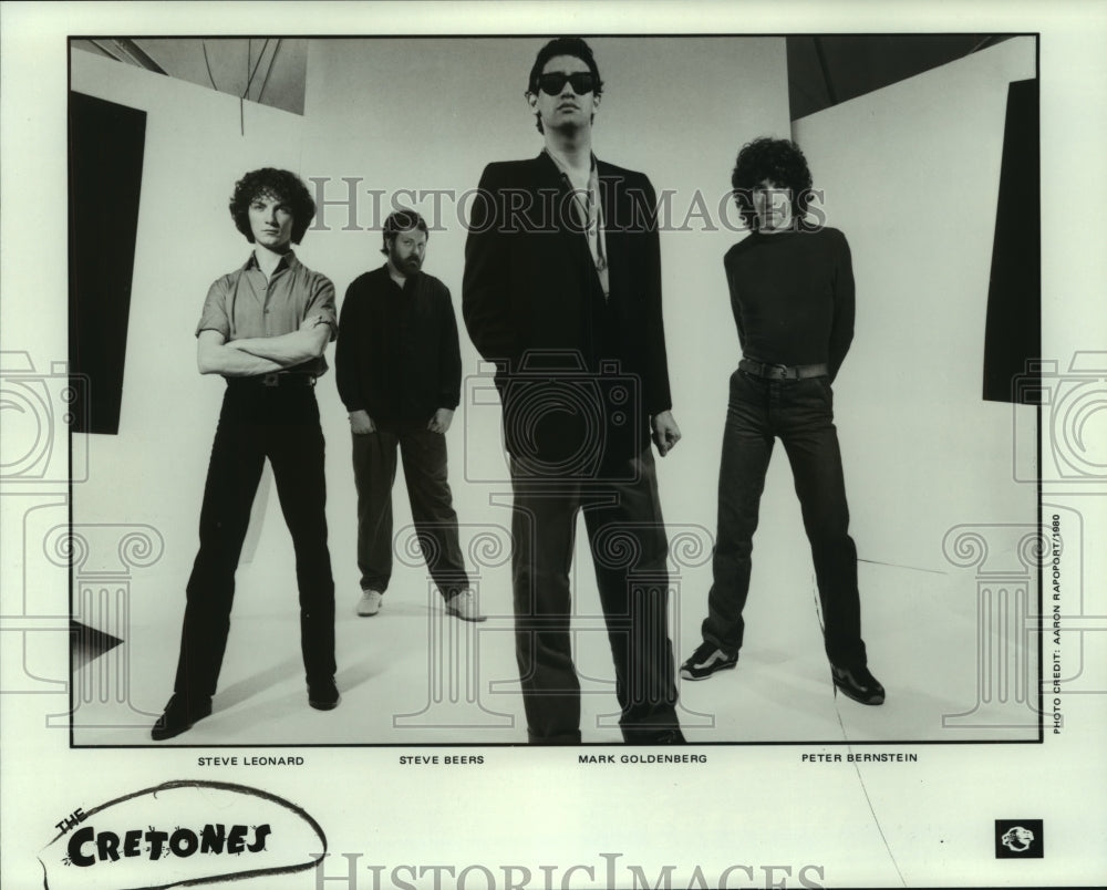 1980 Press Photo The Cretones, entertainers and recording artists. - Historic Images