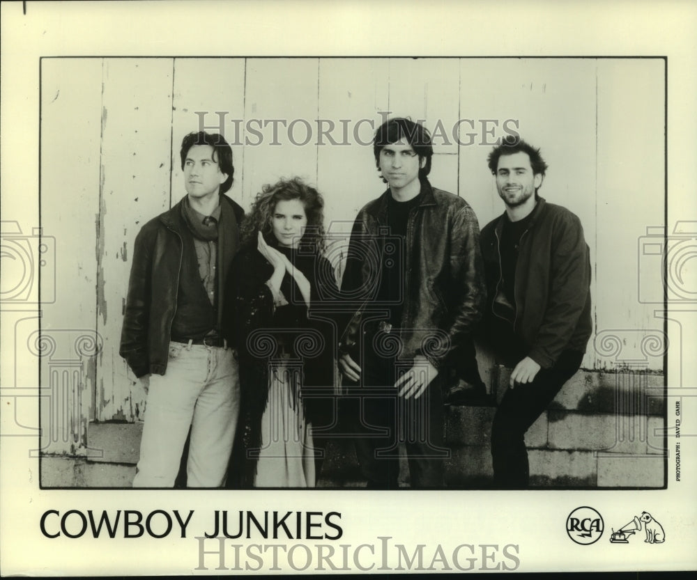 1990 Members of the Rock Band Cowboy Junkies - Historic Images