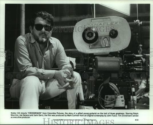 1985 Walter Hill director of Crossroads. - Historic Images