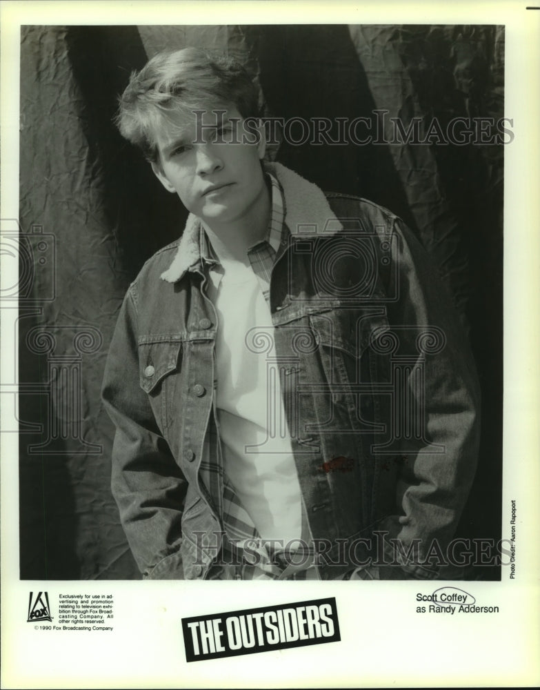 1990 Scott Coffey as Randy Adderson in "The Outsiders." - Historic Images