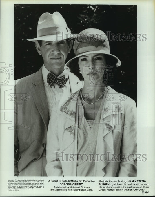 1983 Mary Steenburgen and Peter Coyote, "Cross Creek" - Historic Images