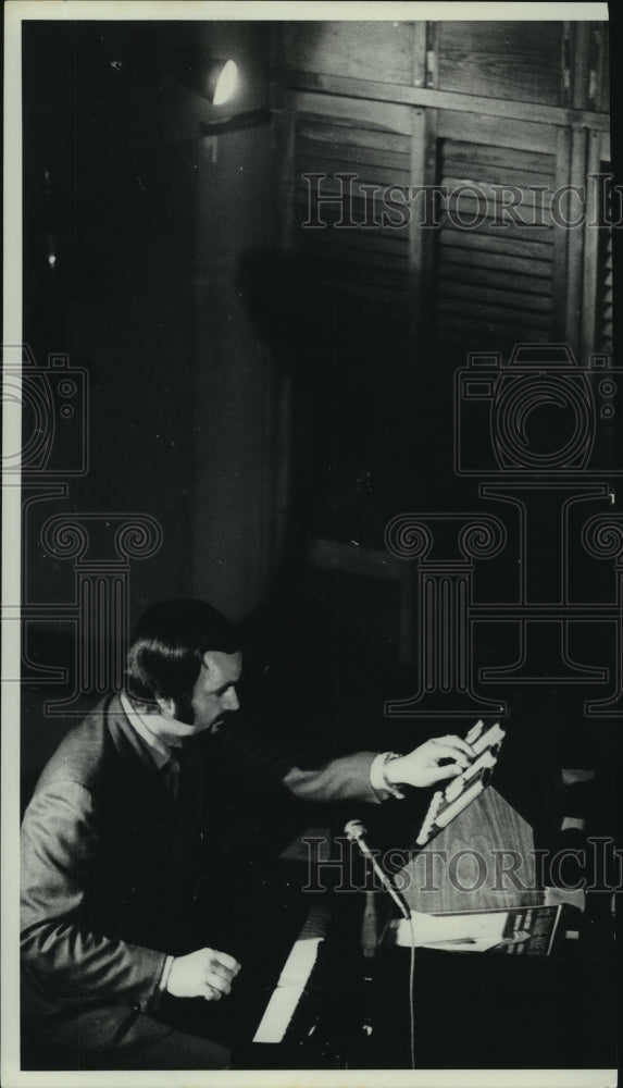 1979 Press Photo Ronnie Kole, New Orleans pianist performing. - Historic Images