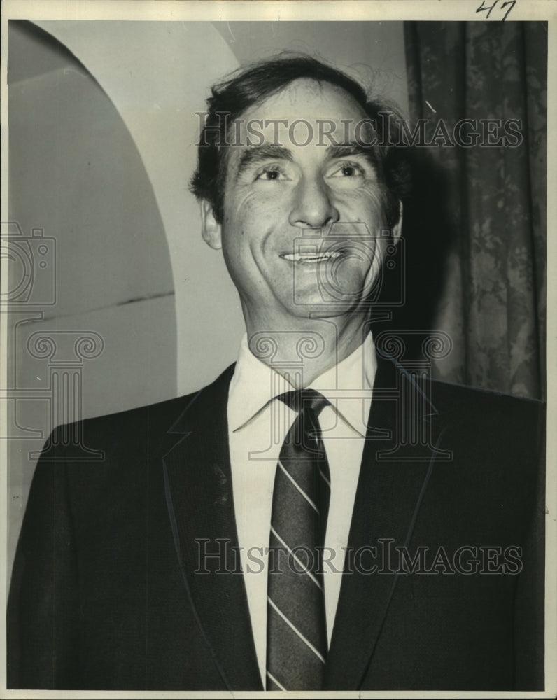1967 Press Photo Sid Caesar as interviewed in New Orleans, Louisiana.-Historic Images