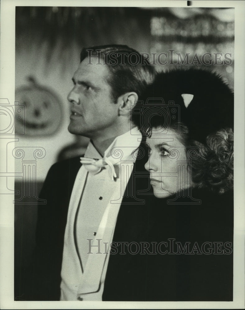 1977 Darleen Carr and Cliff Potts in &quot;Once An Eagle&quot; Movie - Historic Images