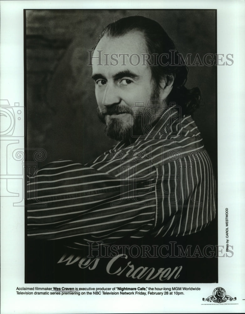 1992 Director Wes Craven for &quot;Nightmare Cafe&quot; NBC TV Series - Historic Images