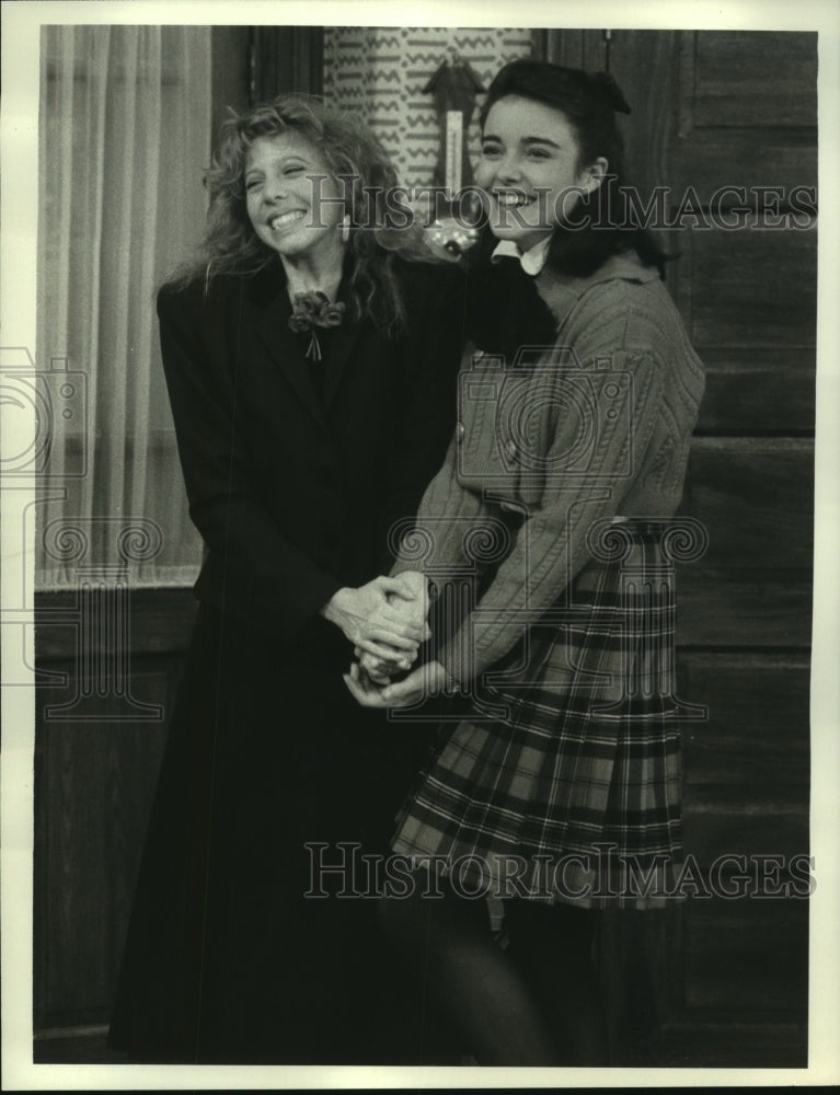 1988 Maddie Corman and Christa Miller &quot;Kate &amp; Allie&quot; - Historic Images