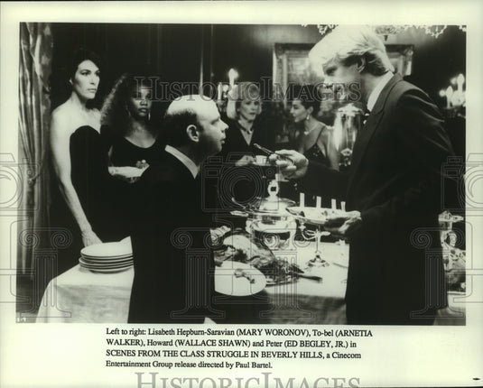 Mary Woronov, Arnetia Walker, Wallace Shawn and Ed Begley Jr. - Historic Images