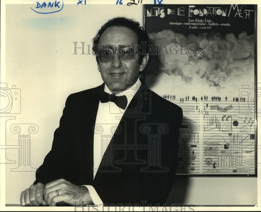 1986 Press Photo Steven Dankner, New Orleans composer - Historic Images