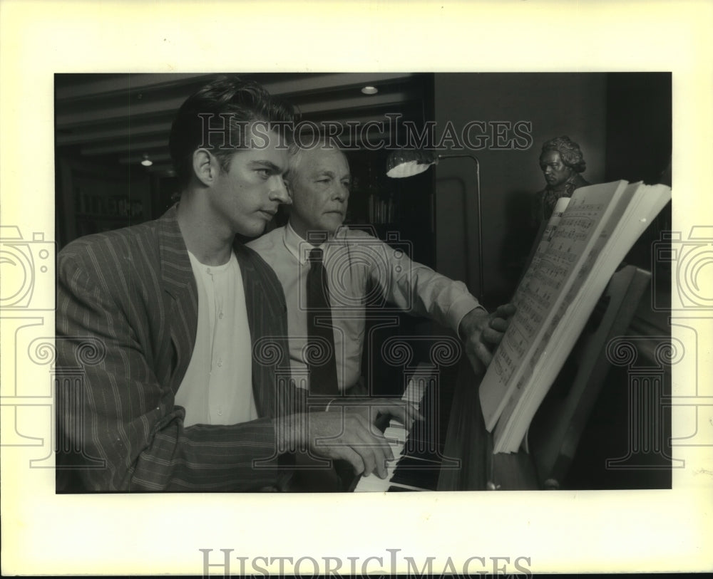 1991 Harry Connick, Jr. at the piano - Historic Images