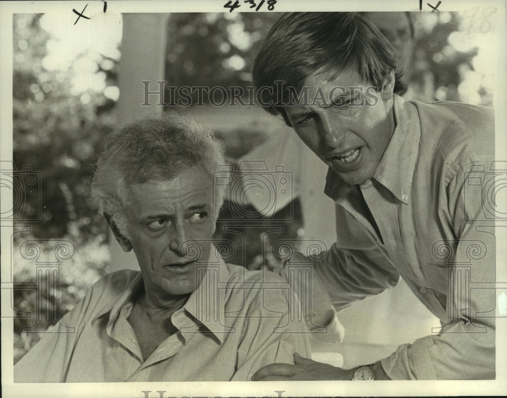 1978 Dennis Dugan & Regis Cordic in "Richie Brockelman, Private Eye" - Historic Images