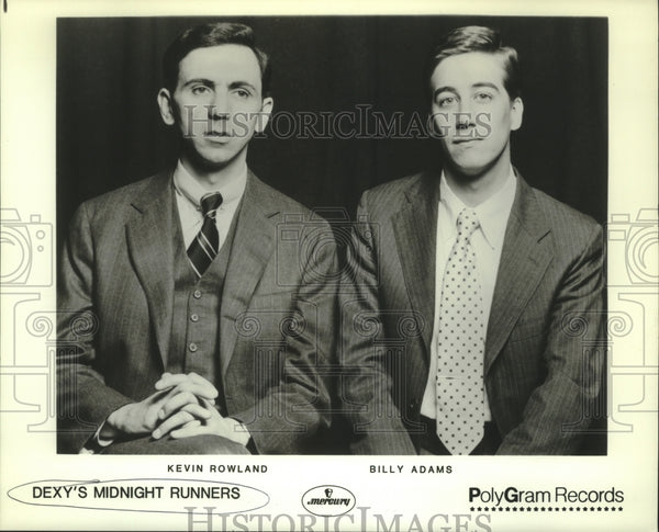 1985 Kevin Rowland and Billy Adams, Dexy's Midnight Runners - Historic ...