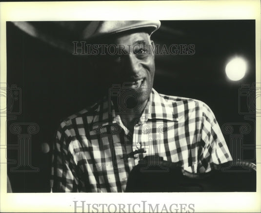 Press Photo Papa John Creach at 71 years & in his words "still here & kicking!"- Historic Images
