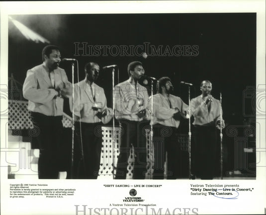 1989 The Contours perform in "Dirty Dancing-Live in Concert." - Historic Images