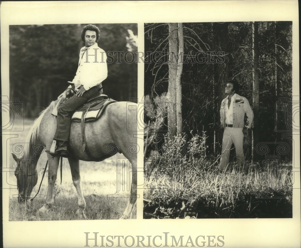 1976 Johnny Mathis, &quot;Johnny Mathis in the Canadian Rockies&quot; - Historic Images