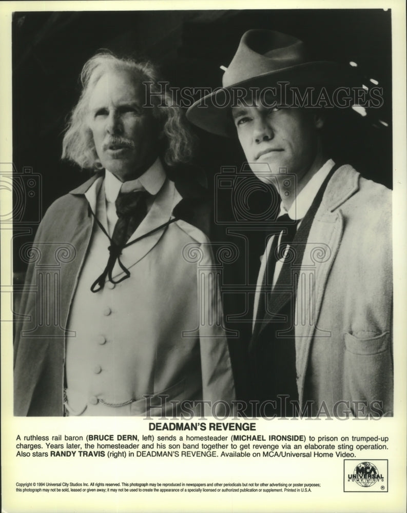 1994 "Deadman's Revenge" - Bruce Dern and Randy Travis - Historic Images