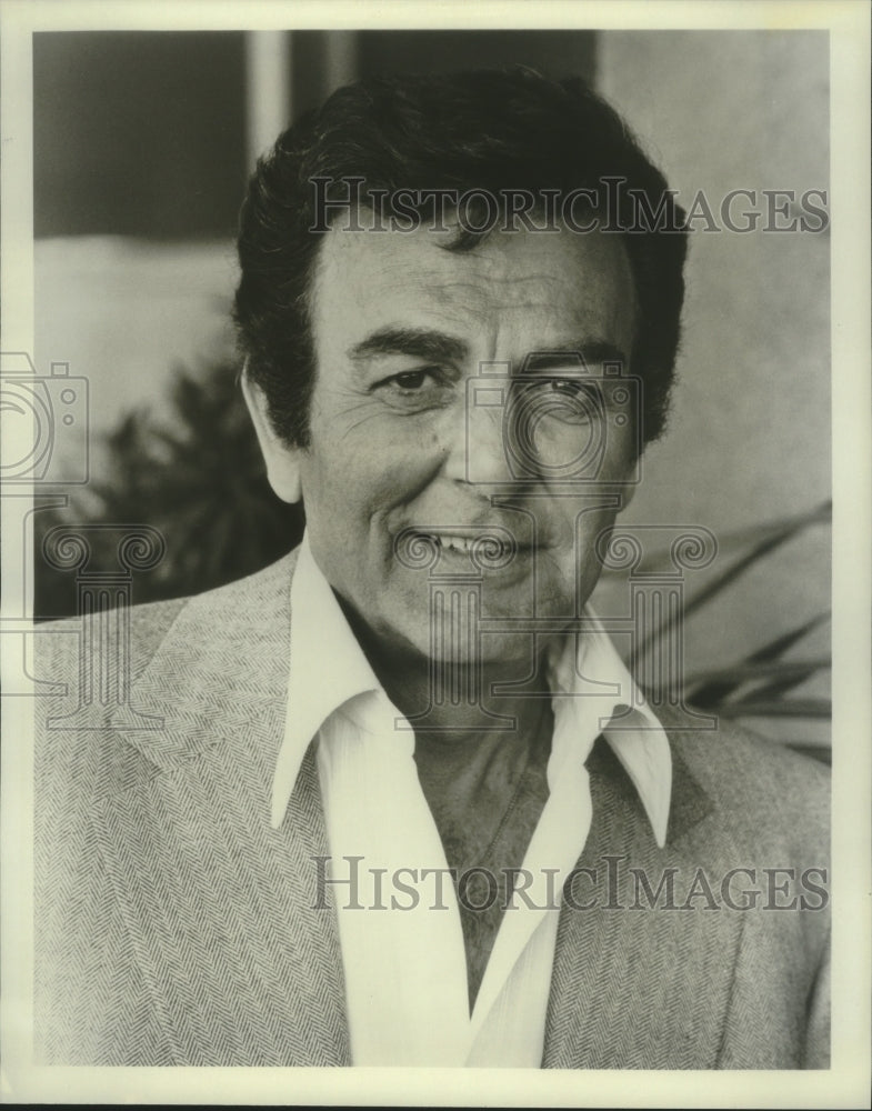 1980 Mike Connors, actor know for the Mannix TV series. - Historic Images