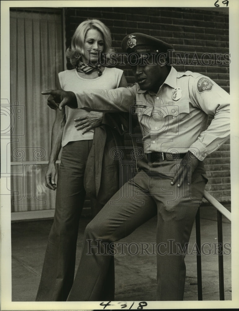 1978 Angie Dickinson and  Anthony Davis, "Police Woman" - Historic Images