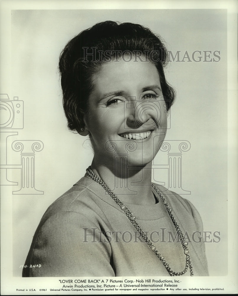 1961 Ann B. Davis stars in &quot;Lover, Come Back,&quot; Universal Picture - Historic Images