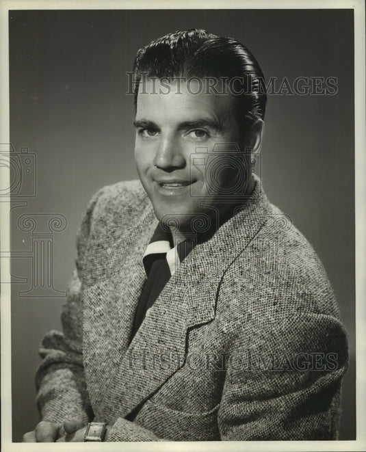 1953 Press Photo Johnny Dugan of "Ladies Choice," NBC Television Network. - Historic Images