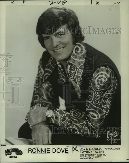 1976 Ronnie Dove - Historic Images