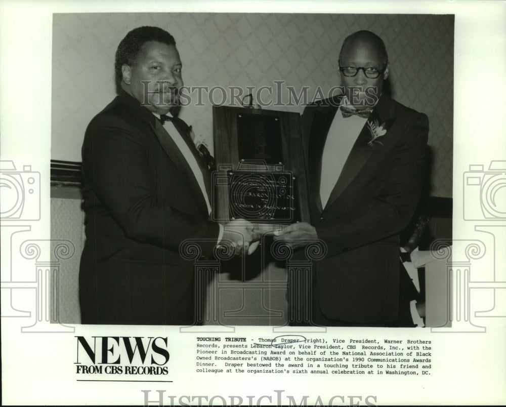 1990 Thomas Draper, Warner Bros. &amp; LeBaron Taylor, CBS Records - Historic Images