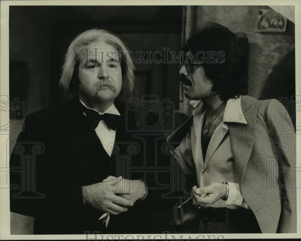 1975 Dom DeLuise and Tony Orlando, &quot;Tony Orlando and Dawn&quot; - Historic Images