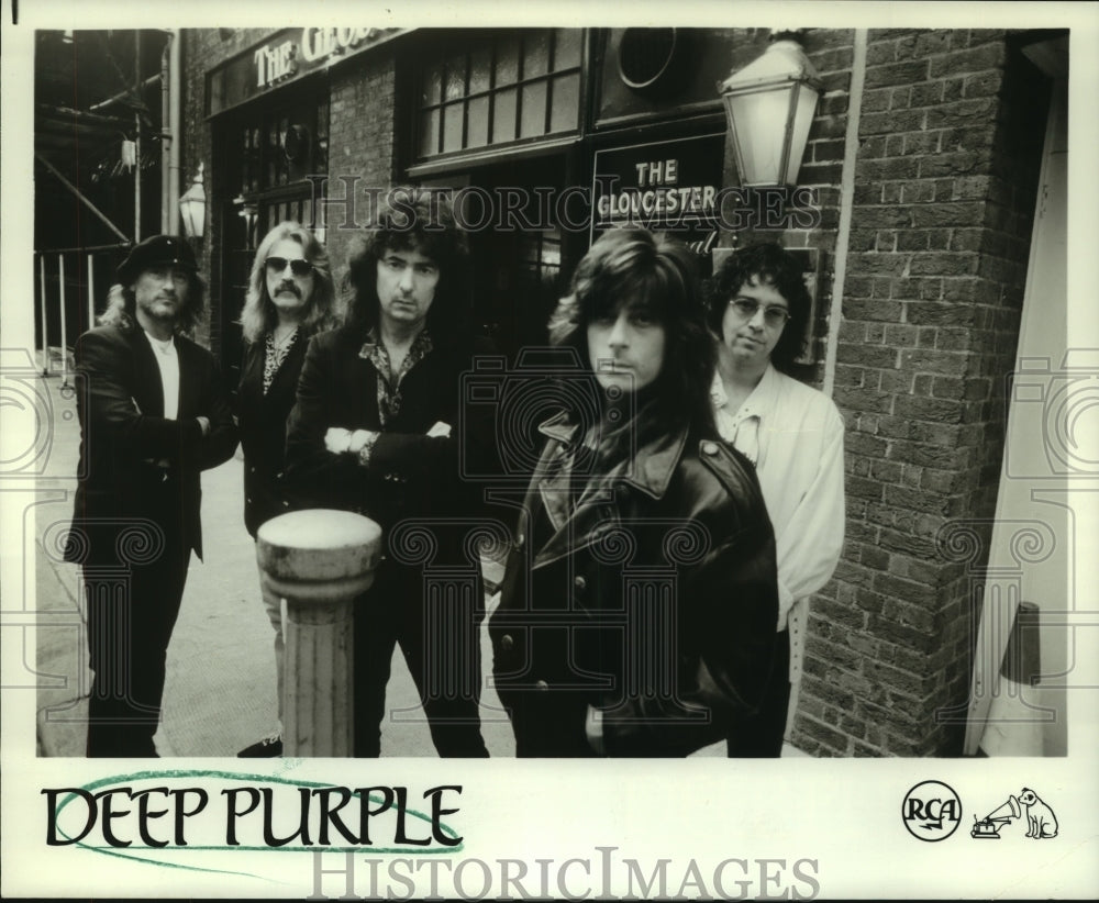 1990 Deep Purple, entertainers and recording artists for RCA - Historic Images