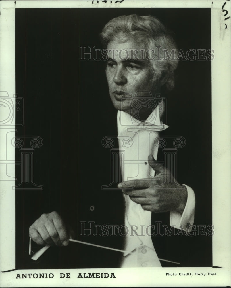 1983 Antonio De Almeida will guest conduct New Orleans Philharmonic. - Historic Images