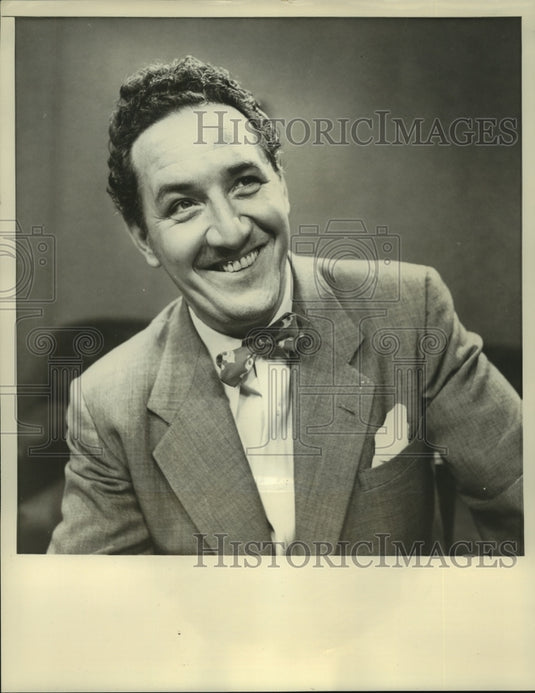 1956 Kenny Delmar stars in Paper Foxhole, on NBC. - Historic Images