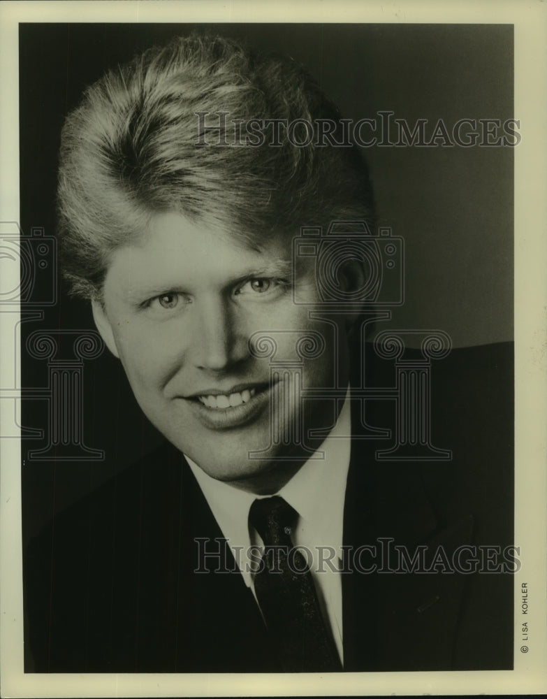 Press Photo John David Dehaan, tenor lead in New Orleans Opera&#39;s La Traviata.-Historic Images