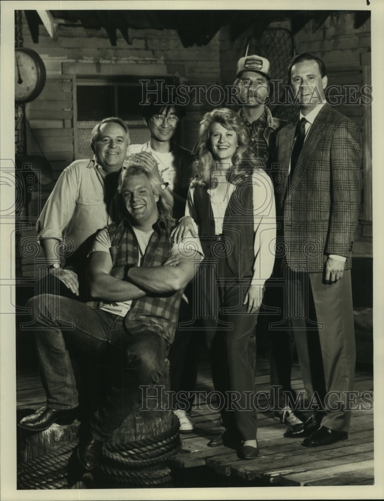 1990 Press Photo Judith Ivey &amp; Ensemble cast of Down Home - nop22227 - Historic Images