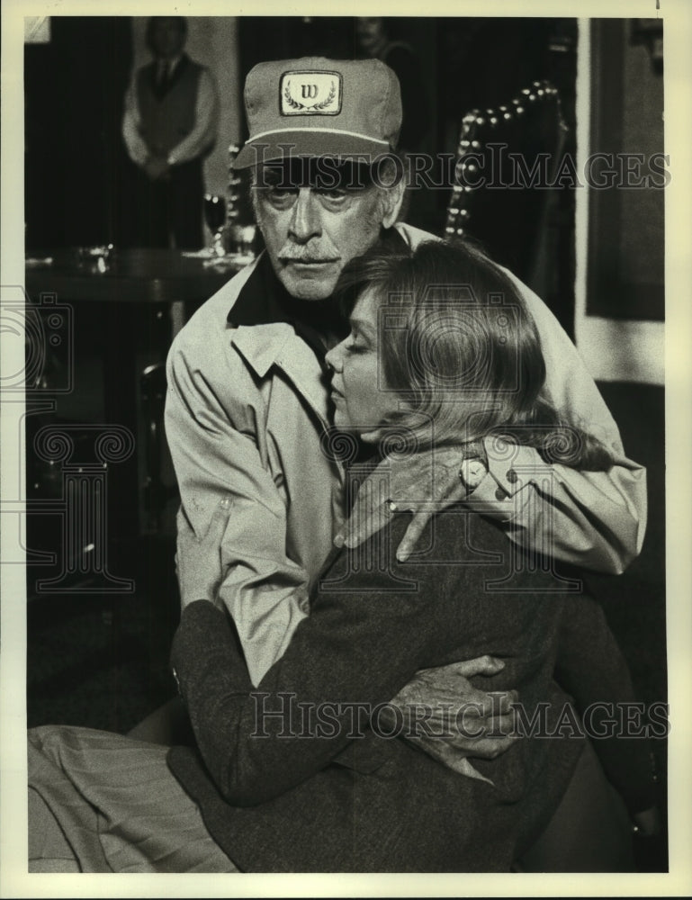 1979 John Dehner &amp; Anne Francis stars in &quot;Quincy&quot; on NBC Television - Historic Images