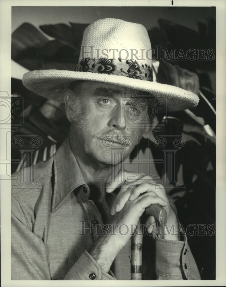 1977 John Dehner plays Barrett Fears in &quot;Big Hawaii&quot; on NBC-TV - Historic Images