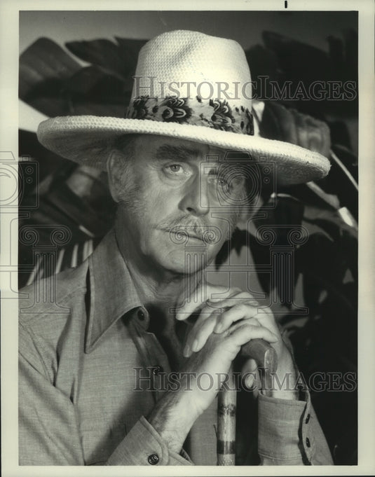 1977 John Dehner plays Barrett Fears in "Big Hawaii" on NBC-TV - Historic Images