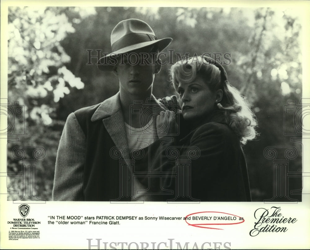 1991 Patrick Dempsey and Beverly D&#39;Angelo &quot;In The Mood&quot; - Historic Images