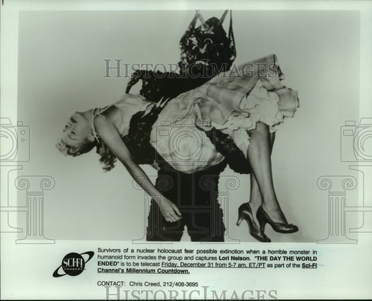 1994 Press Photo Lori Nelson stars in "The Day The World Ended" - nop22654 - Historic Images
