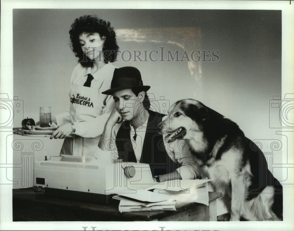 1991 Press Photo Mary Page Keller and Matthew Laurance in Duet - nop22766 - Historic Images