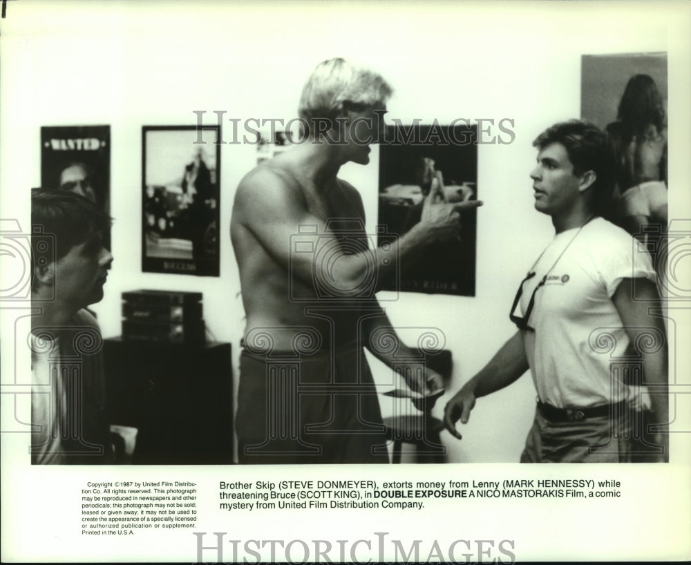 Steve Donmeyer, Mark Hennessy, Scott King in Double Exposure - Historic Images