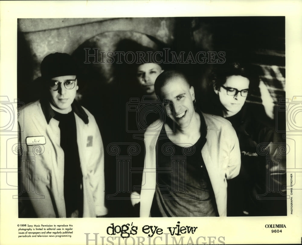 1996 Press Photo Dog&#39;s Eye View, American rock band. - nop22936 - Historic Images