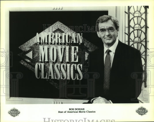 1990 Bob Dorian, Host of American Movie Classics - Historic Images
