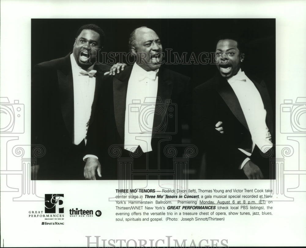 2001 Rodrick Dixon, Thomas Young &amp; Victor Trent Cook in Concert - Historic Images