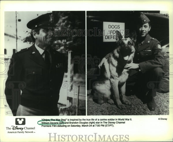 1990 William Devane and Brandon Douglas in Chips, The War Dog ...
