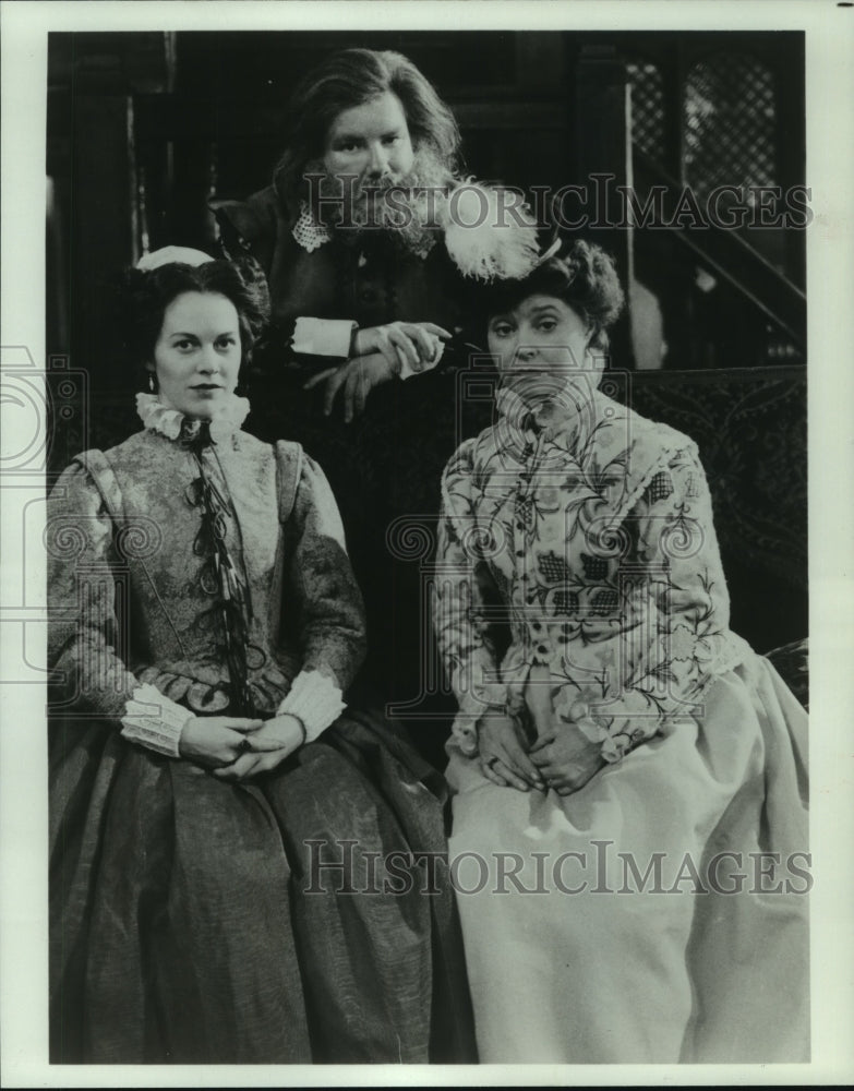 1983 Judy Davis and Prunella Scales in  THE MERRY WIVES OF WINDSOR - Historic Images