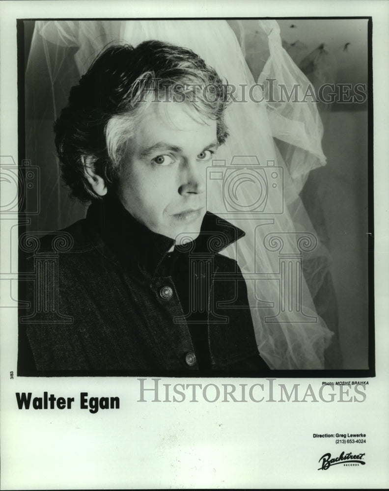 1983 Walter Egan, American rock musician - Historic Images