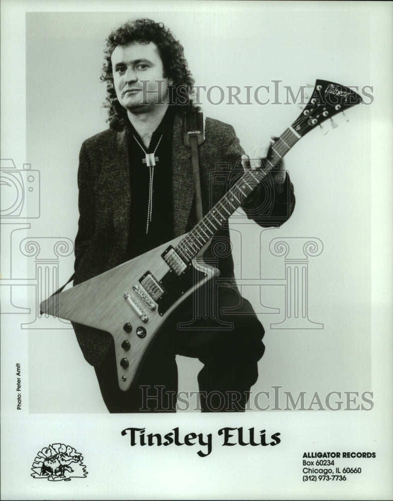 1989 Tinsley Ellis, blues recording artist - Historic Images