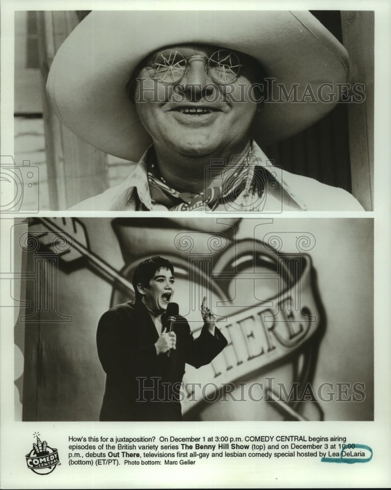 1994 Scenes from Comedy Central episodes of The Benny Hill Show - Historic Images