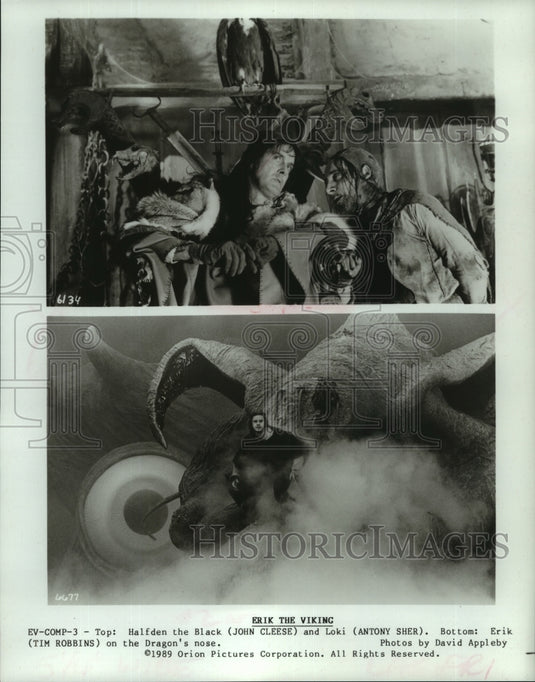 1989 Press Photo "Erik the Viking" Cast Photos - nop23836 - Historic Images