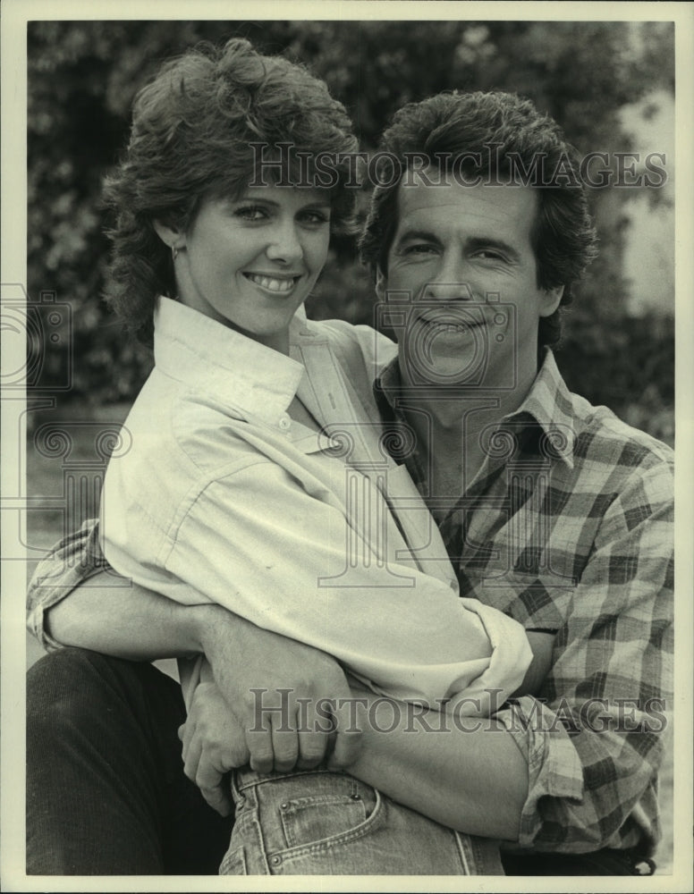 1983 Press Photo Actors Pam Dawber, Jim Naughton - nop23993- Historic Images