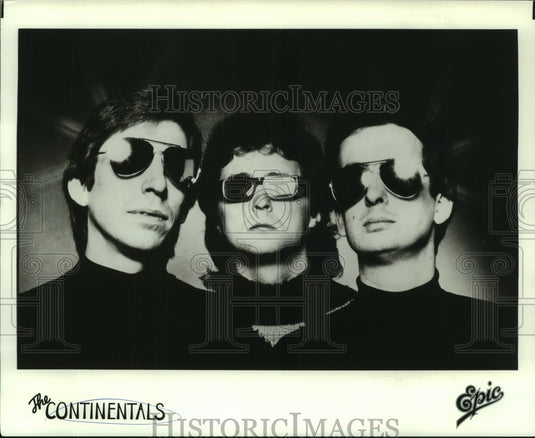 1980 Members of the Band "The Continentals" - Historic Images